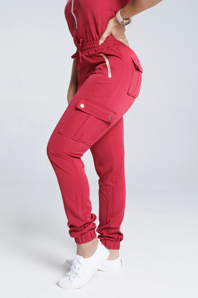 Soft, Silky , Comfortable Sets for Work, Play, or on the Go.  Unique Zipper Design! Plenty of Pockets! Jogger Style!